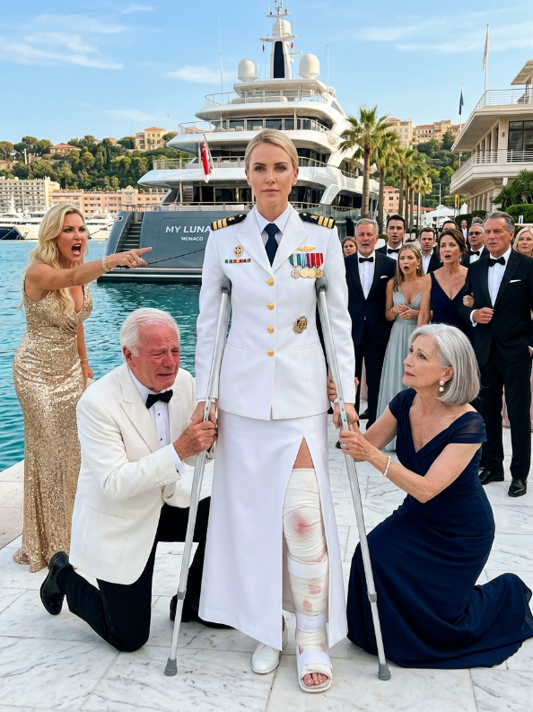 My parents bought my sister a $150,000 yacht while I sat in a military clinic begging them for $5,000 to save my leg. They popped champagne while I was told I might never walk right again. They thought I was still the daughter they could ignore, shame, and abandon—but they had no idea my little brother’s desperate sacrifice was about to hand me the one thing my family feared most: power.