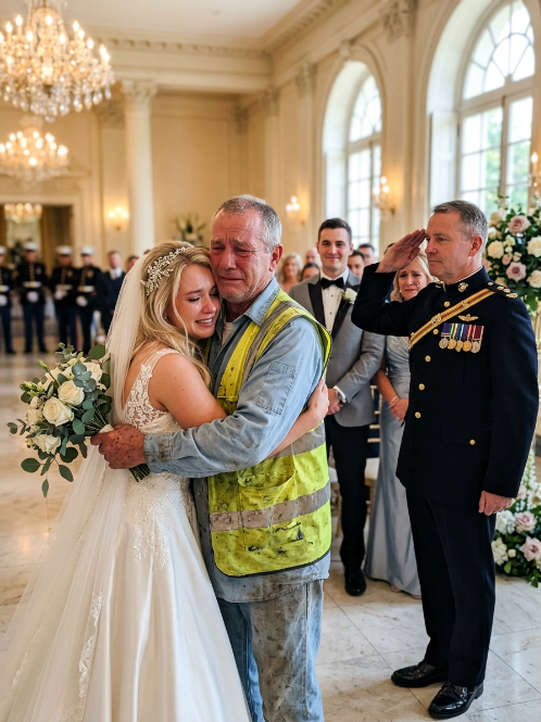“I’d Never Marry a Gardener’s Daughter!” My Fiancé Em.bar.ras.sed Me at the Altar in Front of 120 Guests and Walked Away. As My Father Cried and Apologized, I Silently Held Him—Until an Army Commander Suddenly Entered, Saluted My Dad With Full Military Honors, and Revealed the Secret That Would Change My Ex-Fiancé’s Life the Very Next Day.
