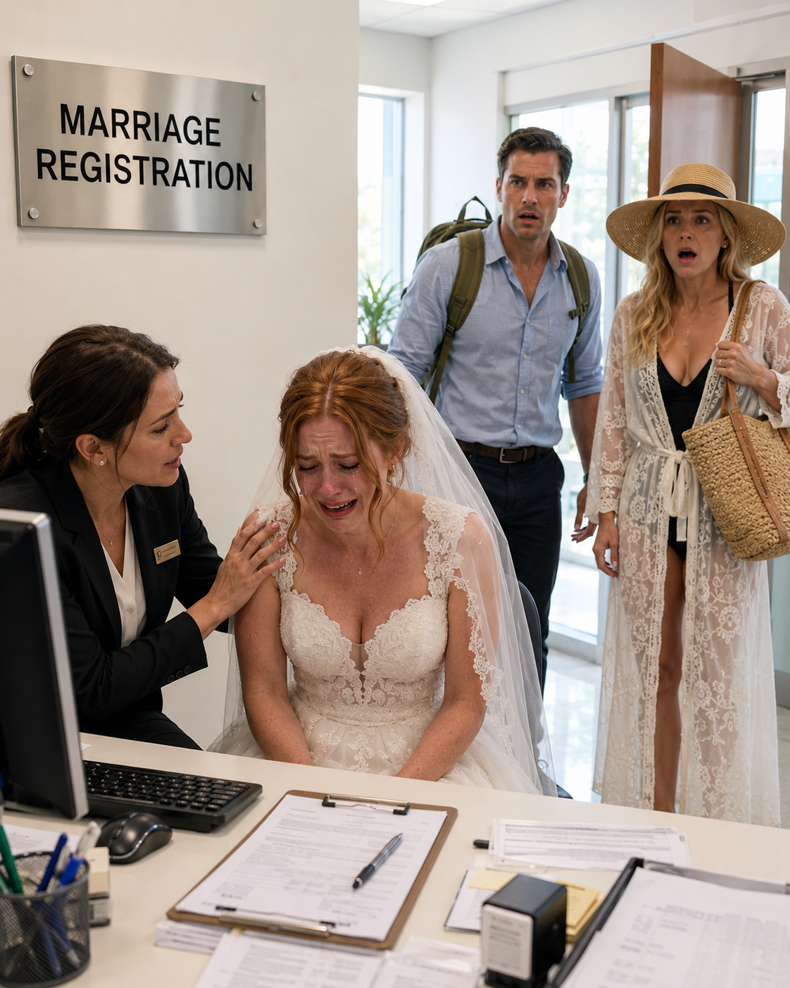 The morning after the wedding, we were packing our bags to go to the beach. Suddenly, the marriage registration office called: “We’ve checked your husband’s documents and found something unusual. Come immediately and don’t say a word to your husband or mother-in-law!”…