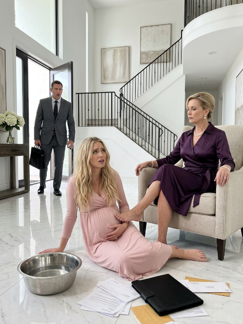 I came home early to grab a folder and found my wife, eight months pregnant, on her knees washing my mother’s feet. “She’s only paying for the food she eats,” my mother said.