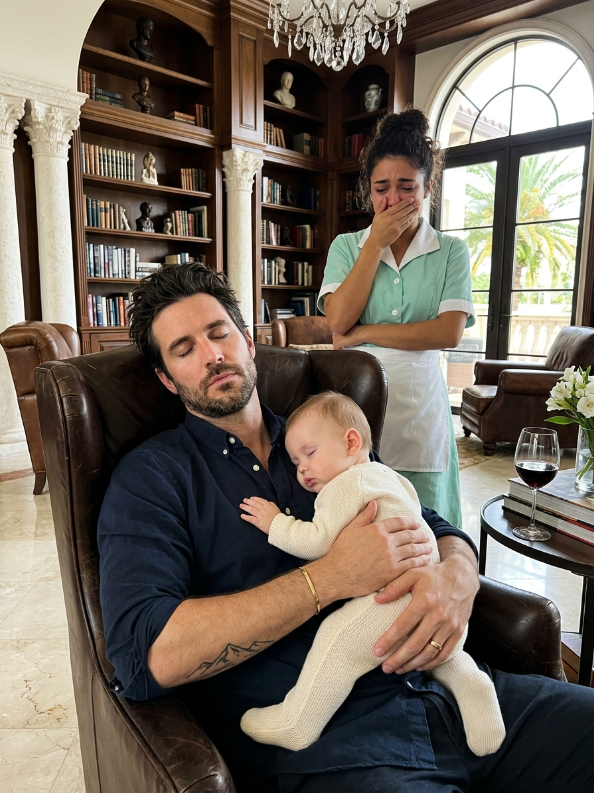 She took her 8-month-old baby to the restaurant because she couldn’t afford a babysitter; when she disappeared, her mother-in-law wanted to portray her as a “bad mother,” but the most feared boss found her in her arms… and the cameras revealed an unforgivable trap.
